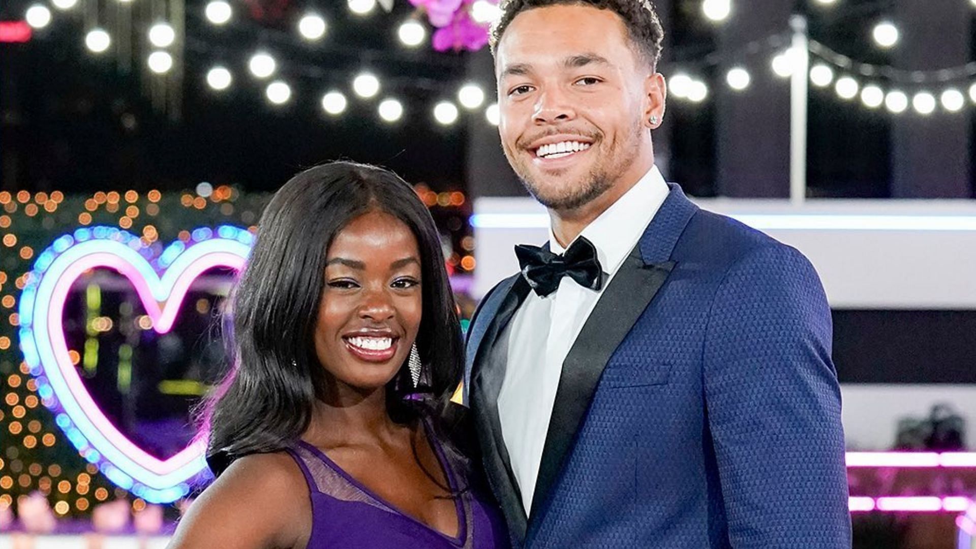 Justine and Caleb were the first black couple to win the show (Image via Instagram/Love Island USA)